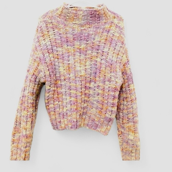 Black Tape mock neck sweater - Picture 1 of 6